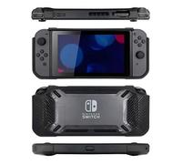 snakebyte Tough Case - Robust protective case for your Nintendo Switch console - Stylish design - easy installation - perfect protection - black