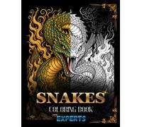 Snakes : An Advanced Adult Coloring Book: Detailed Snake Designs with Intricate Mandalas and Patterns for Expert Colorists, Stress Relief and ... 11 Inches) (Janiplayz Extreme Detail Series)
