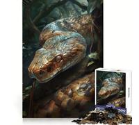 Snakes Charm Puzzles for Adults 1000 Puzzles Strengthen Memory Anxiety Relief Smooth Edge Warm Surprise (50x75cm)