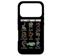 Snakes Educational Ultimate Snake Guide Reptile Lover Case for iPhone 17 Pro