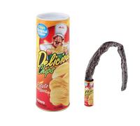 Snakes In A Can - Design Creative Prank Toy, Potato Chip Jokes, Gag Toys, Jump Spring, Hilarious Pranks Setup | Fun Designs For Halloween Party Favor Practical Joke Entertainment Friends