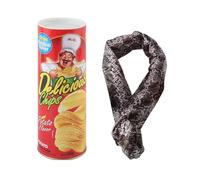 Snakes in a Can,Potato Chip Snacks Can Surprise | Hilarious Halloween Jokes Toys, Gag Pranks, Jump Spring Toy for Halloween Party Favor