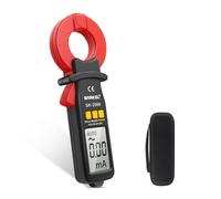 SNAKOL Digital AC Leakage Clamp Meter 0.01mA Resolution ACA MAX 60A 1999 Counts Auto Range Data Hold Ammeter Clampmeter Amperimetro Amperemetre Professional Micro Current Tester