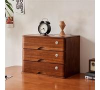 SnamicE Solid Wood Filing Cabinet,Fully Assembled,Lockable Storage Box,4 Drawers,Office A4 Letter,Perfect For Home Office,Stylish Design,Quality,D-3 layer,C-3 layer