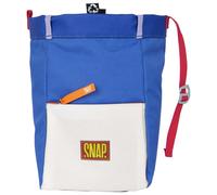 Snap - Big Chalk Fleece Bag - Chalk bag blue/white