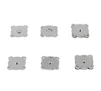 Snap Button Fastener,Press Studs,20 Sets Socket Screwdriver Set Square Magnets Tool Tote Bag Purse Snaps