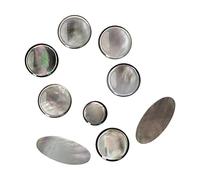snap button,HUIOP 9pcs Saxophone Buttons Shell Material Set of 9pcs Sax Key Buttons for Alto Saxophone,Shell Saxophone Buttons,snap button