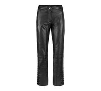 Snap Button Terry Pant II - female - ENVELOPE 1976 - Leather Trousers - Black - S - Trousers S