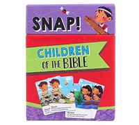 Snap! Children of the Bible Card Game, 48 Double- Sided Cards, Ages 5-8