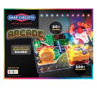 Snap Circuits Arcade Electronics Exploration Kit | Over 200 STEM Projects | 4-Color Project Manual | 20+ Build and Play Games | 35+ Snap Modules | Unlimited Fun