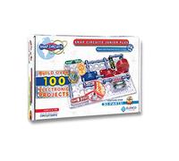 Snap Circuits JR. Plus SC-110 Electronics Exploration Kit | Over 110 Stem Projects | Full Color Project Manual | 30+ Parts | Stem Educational Toy for Kids 8+