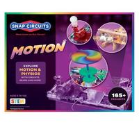 Snap Circuits Motion Electronics Exploration Kit | Over 165 Exciting STEM Projects | 4-Color Project Manual | 50+ Snap Modules | Unlimited Fun