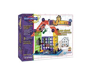 Snap Circuits My Home Electronics Exploration Kit | Over 33 Exciting STEM Projects | Full Color Project Manual | 60+ Snap Circuits Parts | STEM Educational Toys for Kids 8+