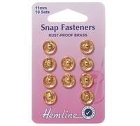 Snap Fastener 11mm Gold