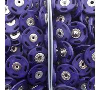 Snap Fastener Large 22mm Plastic Metal Popper Press Stud 22 Color Buy 2 4 8 145D, 14 Purple, 4