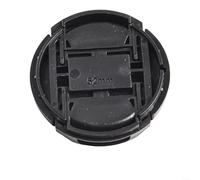Snap-Fit Lens Cover for Lenses with 49 52 55 58 62 67 72 77 82 mm Thread Diameter No Logo No Brand Marking (52mm)