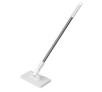 Snap Grip Clip Mop, Lazy Mop Clip-On with Hands-Free Cloth Change, 360° Rotating Head, 10 Reusable Towels, Convenient Mops for Floor, Bathroom & Kitchen Cleaning