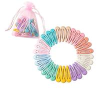 Snap Hair Clips, 30pcs Non-Slip Metal Hair Clip Barrettes BB Hairpin Hair Accessories for Children Women Girls
