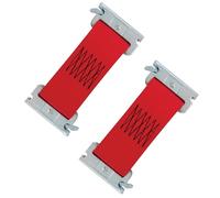 SNAP-LOC 2 x 7 Inch Snap-Loc Dolly Connector 2-Pack, E-Track Tie-Down Strap 4,400 lb for Pickups, Trucks, Trailers, Logistics