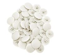 Snap-On Bifix Cover Caps to Use with Phillips Ph2 & Pozidrive Pz2 Pozi Screws - Pack of 50 Biffix Covers : Oyster Grey