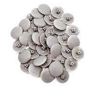 Snap-On Bifix Cover Caps to Use with Phillips Ph2 & Pozidrive Pz2 Pozi Screws - Pack of 50 Biffix Covers : Morning Grey