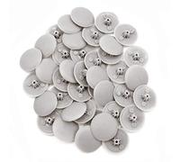 Snap-On Bifix Cover Caps to Use with Phillips Ph2 & Pozidrive Pz2 Pozi Screws - Pack of 50 Biffix Covers : Light Grey