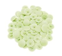 Snap-On Bifix Cover Caps to Use with Phillips Ph2 & Pozidrive Pz2 Pozi Screws - Pack of 50 Biffix Covers : Pistachio Green