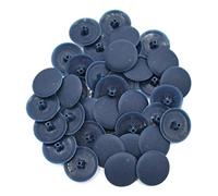 Snap-On Bifix Cover Caps to Use with Phillips Ph2 & Pozidrive Pz2 Pozi Screws - Pack of 50 Biffix Covers : Slate Blue