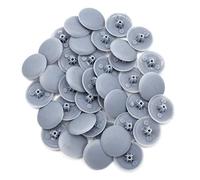 Snap-On Bifix Cover Caps to Use with Phillips Ph2 & Pozidrive Pz2 Pozi Screws - Pack of 50 Biffix Covers : Wedgewood Grey