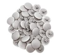Snap-On Bifix Cover Caps to Use with Phillips Ph2 & Pozidrive Pz2 Pozi Screws - Pack of 50 Biffix Covers : Fog Grey