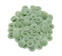 Snap-On Bifix Cover Caps to Use with Phillips Ph2 & Pozidrive Pz2 Pozi Screws - Pack of 50 Biffix Covers : Pale Sage Green