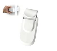 Snap On Door Lock Child Safety Lock, No Tools Required Child Proof Door Handle Lock for 3.5 cm Thick Doors, Toddler Pet Safety Door Stopper for Bedroom Bathroom Storage Room