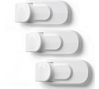 Snap on Door Lock for,Automatically Locks Upon Closing,Bi-Directional Operation Supported,No Drilling,Pet Proof Locks Can't Reach or Defeat,Fits Most Door Handles. (3PCS)