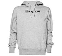 Snap On Grey Hoodie Jumper Unisex Men Women Size L