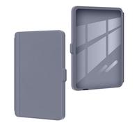 Snap-On Locking Case with Auto Wake/Sleep for 6" Kobo eReader - Clear Acrylic Back Cover Lavender