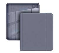 Snap-On Locking Case with Auto Wake/Sleep for 7" Kobo eReader - Clear Acrylic Back Cover Lavender