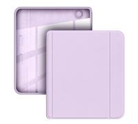 Snap-On Locking Case with Auto Wake/Sleep for 7" Kobo eReader - Clear Acrylic Back Cover Purple
