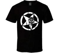 Snap On Tshirt Graphic Tee Printed Shirt Short Sleeve for Mens Black L