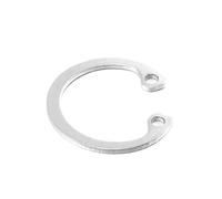 Snap Ring Set,C-Clips,1-40pcs 8mm to 75mm C Type Internal Circlips Retaining Rings for Bores CirClip 304 A2 Stainless Steel(32mm (5pc))
