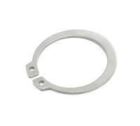 Snap Ring Set,C-Clips,304 Stainless Steel / 65Mn Manganese Outside Lock Snap Retaining Ring Circlips Shaft Collar Card Card Spring C-Type Retaining(Stainless Steel,38 (10pcs))