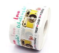 Snap Share Review Cute Camera Stickers,Thank You Stickers,Handmade Stickers,Small Shop Stickers,Envelopes Stickers for Small Business, Online Retailers,Handmade Goods,500 Labels Per Roll