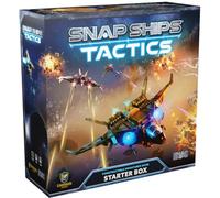 SNAP SHIPS: Tactics Starter Box - The Strategic Miniatures Battle Game You Play with Modular Fully Customizable Ship Models, Ages 14+, 1-2 Players, Grey
