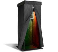 Snap Studio Ultimate Vocal Booth | Portable Sound Booth for Recording Echo-Free Vocals | 360 Reverb Stand-In Isolation Shield | Pro-Sound Blankets | Recommended by Rolling Stone