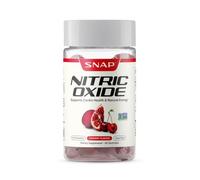 Snap Supplements Nitric Oxide Beetroot Gummies, Cherry, 60 Sugar Free Chews | Beet Root Extract with Pomegranate for Men and Women, Sugar Free Support for Circulation, Heart Health and Natural Energy