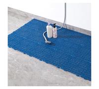Snap Together Flooring Easy Installation Patio Deck Tiles Interlocking Floor Mats Laundry Room and Kitchen(Blue,30pieces)