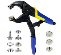 Snap Tool for Boat Covers,Heavy-Duty Snap Fastener Tool, Snap Installation Tool 15mm Metal Snaps Repairing Boat Covers Canvas Adjustable Snap Setter