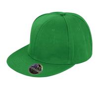 Snapback Baseball Cap Flat Peak Plain Adjustable Hip Hop Retro Hat