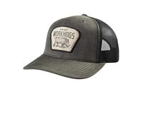 Ariat Mens Richardson 112 Cap Snap Back Work Hogs Patch Charcoal A290001707