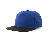 Snapback cap Atlantis Headwear Bank Five-S Bleu 58 cm