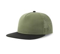 Snapback cap Atlantis Headwear Bank Five-S Vert 58 cm